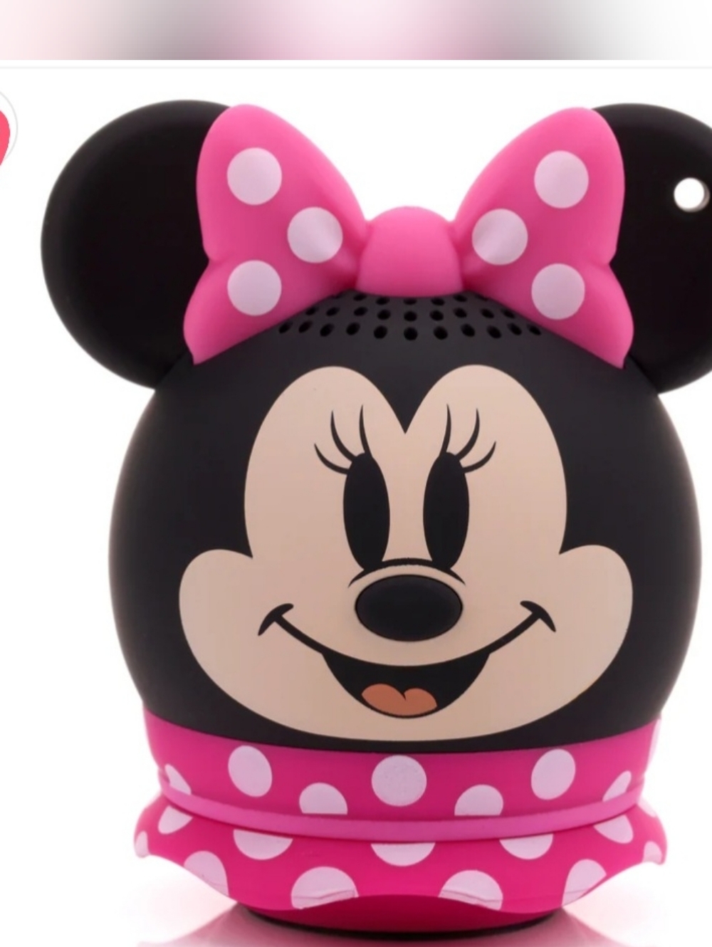 Disney  Minnie Mouse Pink Collectible Bluetooth Speaker
